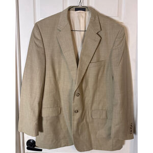 Men's Meeting Street Beige Sport Coat Standard 42R
